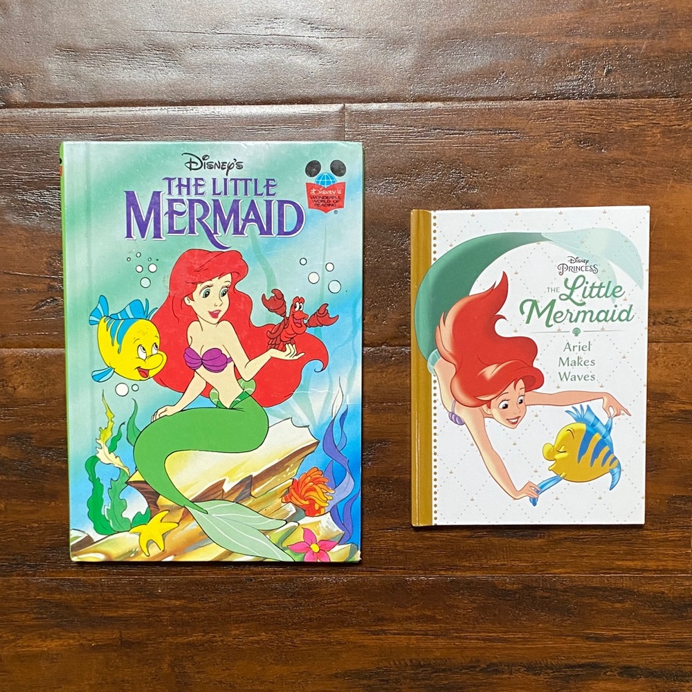 Disney The Little Mermaid Book Bundle